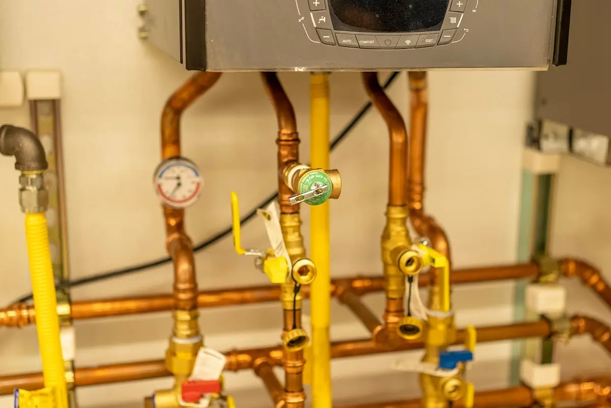 Licensed technician providing Water Heater Installation for a homeowner in Charlestown